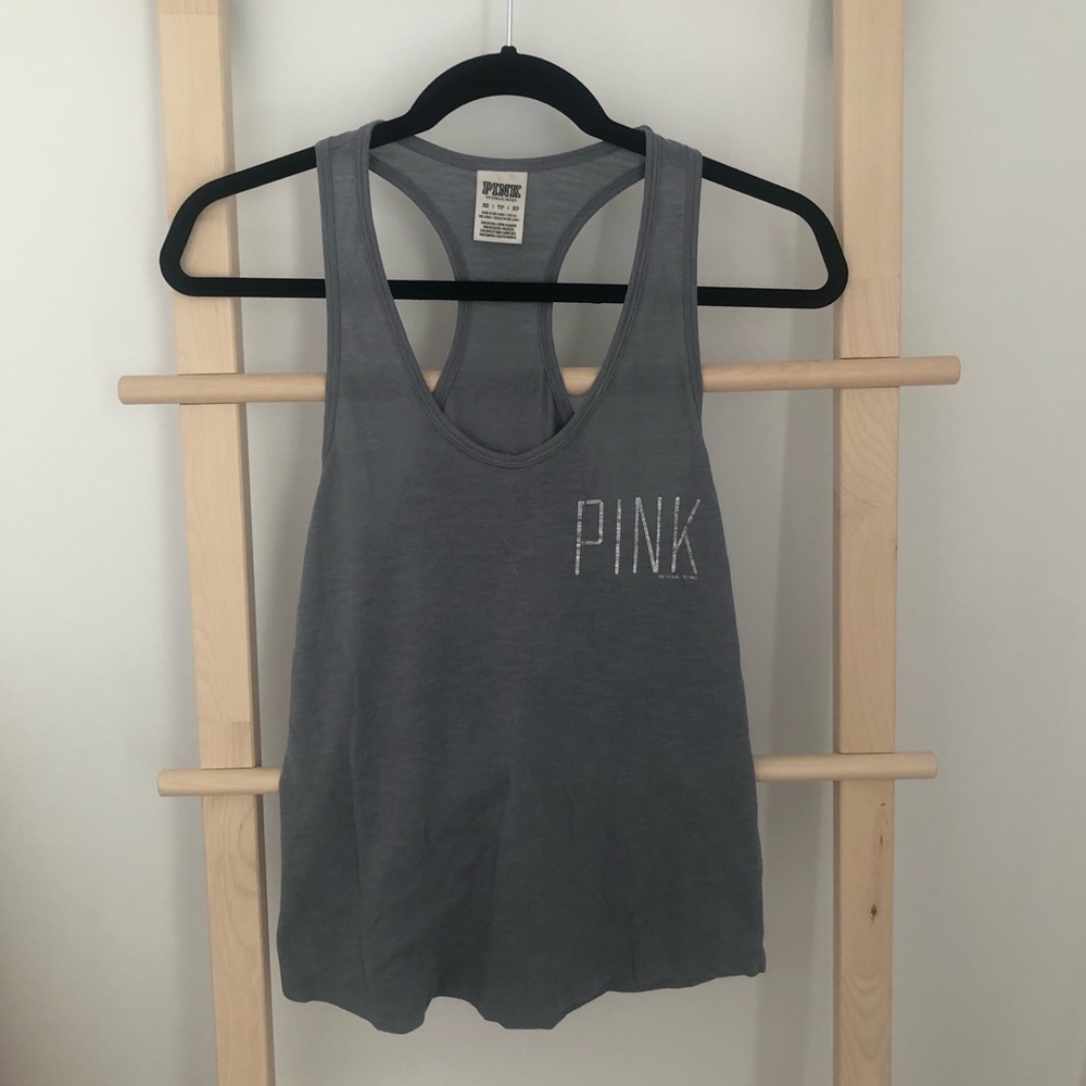 VS PINK racerback tank in xs